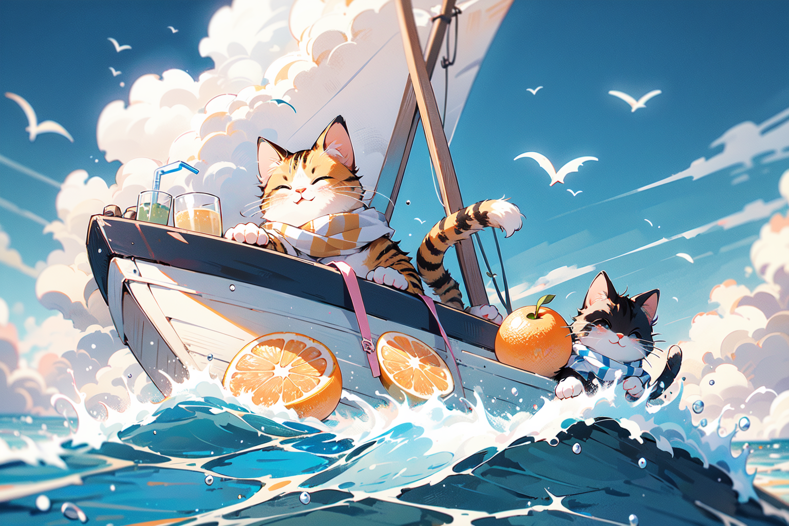 17572-1712182144-,(Masterpiece_1.2, high quality),_outdoors, drinking glass, no humans, cup, ocean, sky, day, cloud, fruit, watercraft, closed ey.png